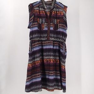 Speed Control New York Dress Vibrant Pattern